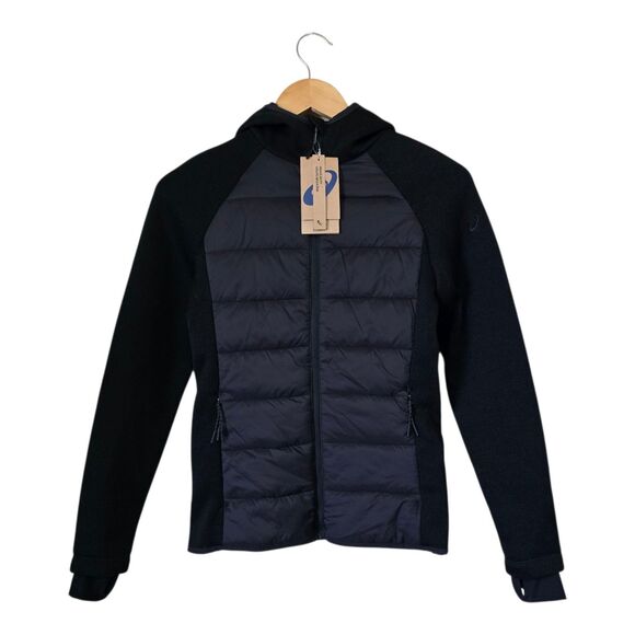 ASICS Women’s Mixer Jacket 2.0 Black Size XS Full Zip Athletic Running Coat NWT - Picture 2 of 14